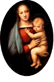 Raffaello Sanzio - Virgin with the child